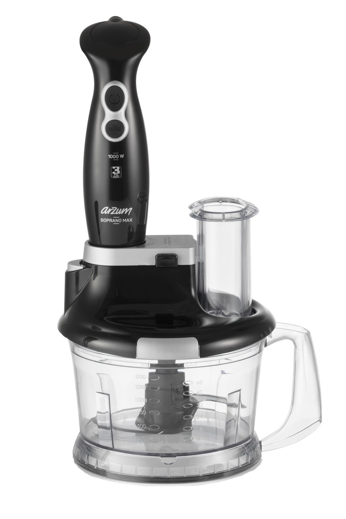 Ar1004 Soprano Max Multi Siyah 1000 W Blender Seti