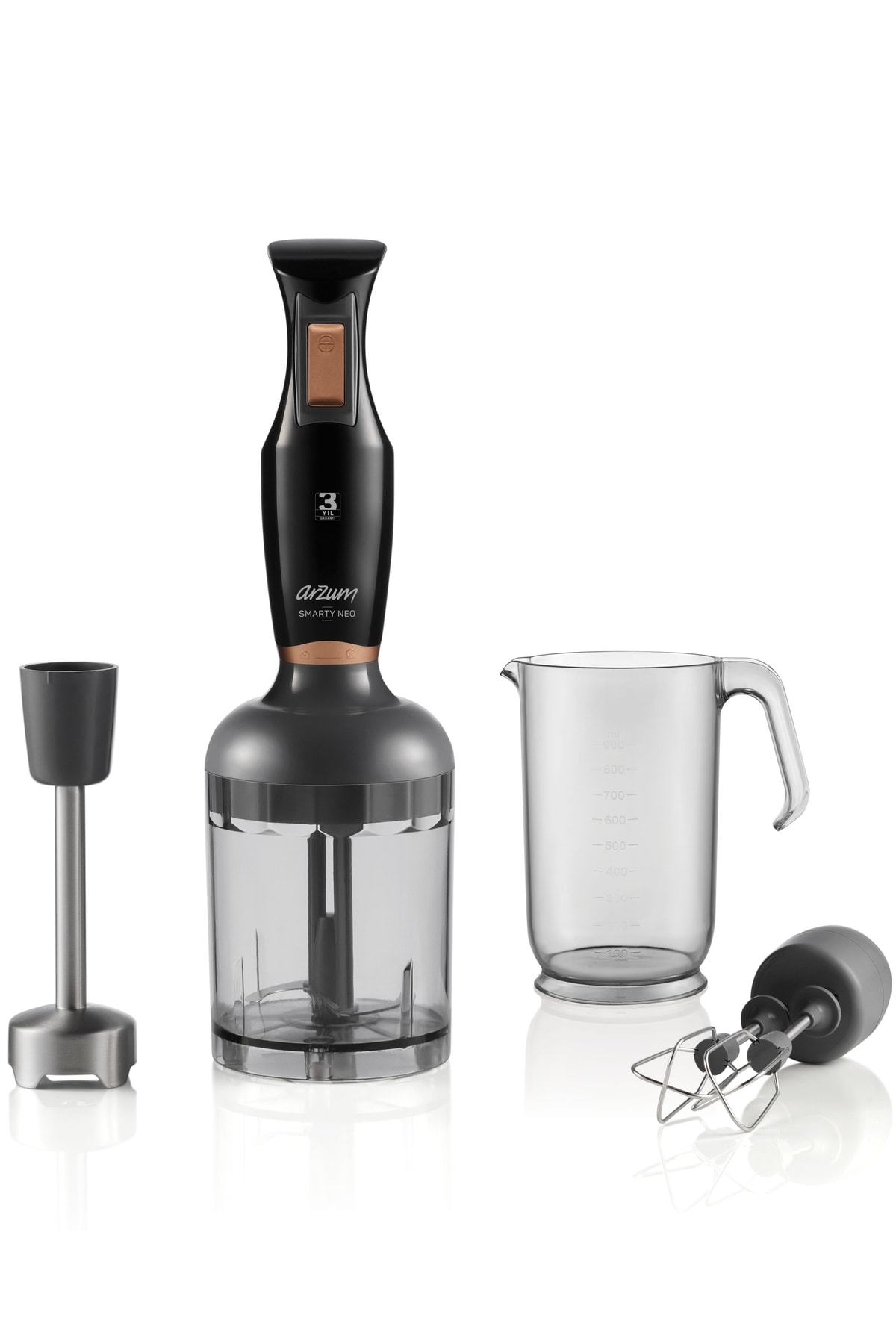 Ar1108-s Smarty Neo Siyah 900 W Blender Seti