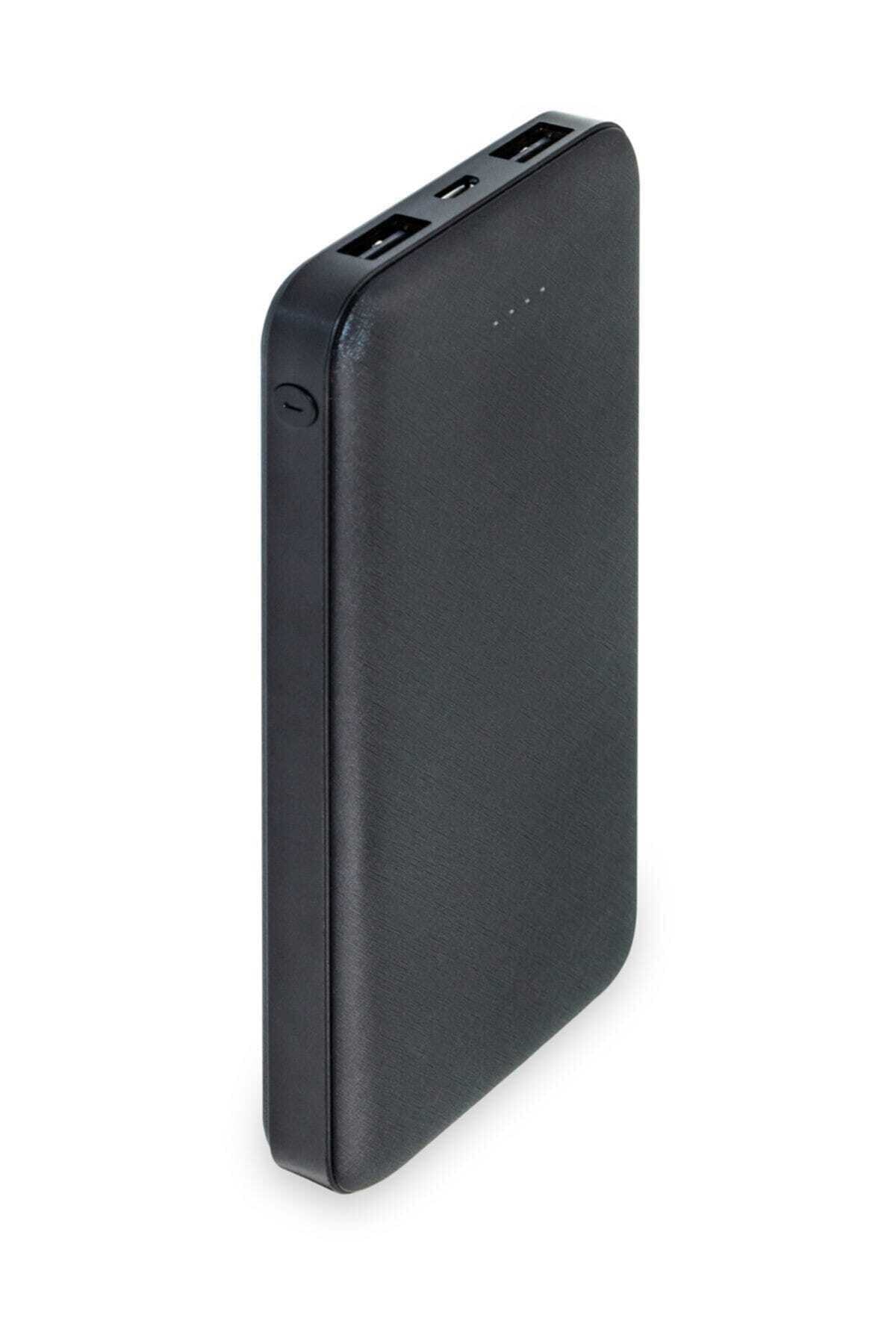 10000 Mah Slim Powerbank-siyah