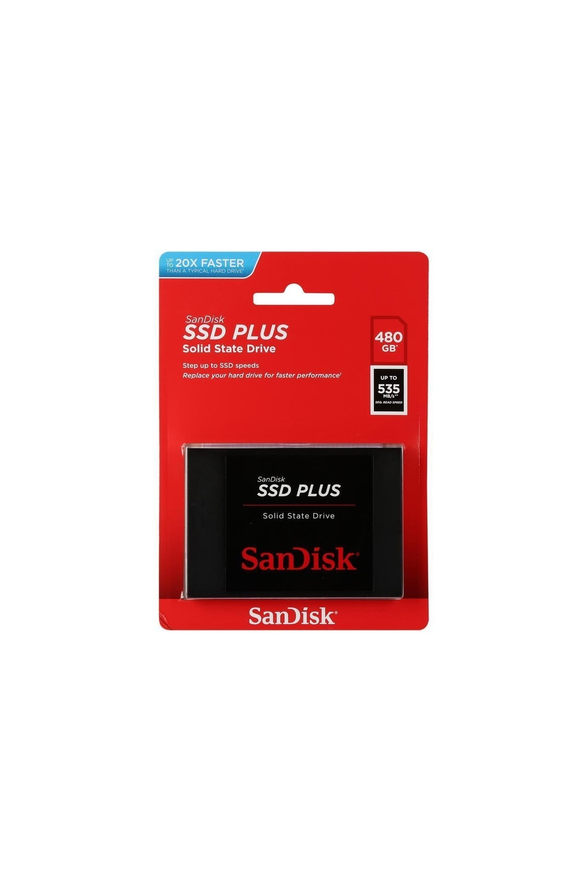 Ssd Plus 480gb 535mb-445mb/s Sata 3 2.5 Inc Ssd Sdssda-480g-g26