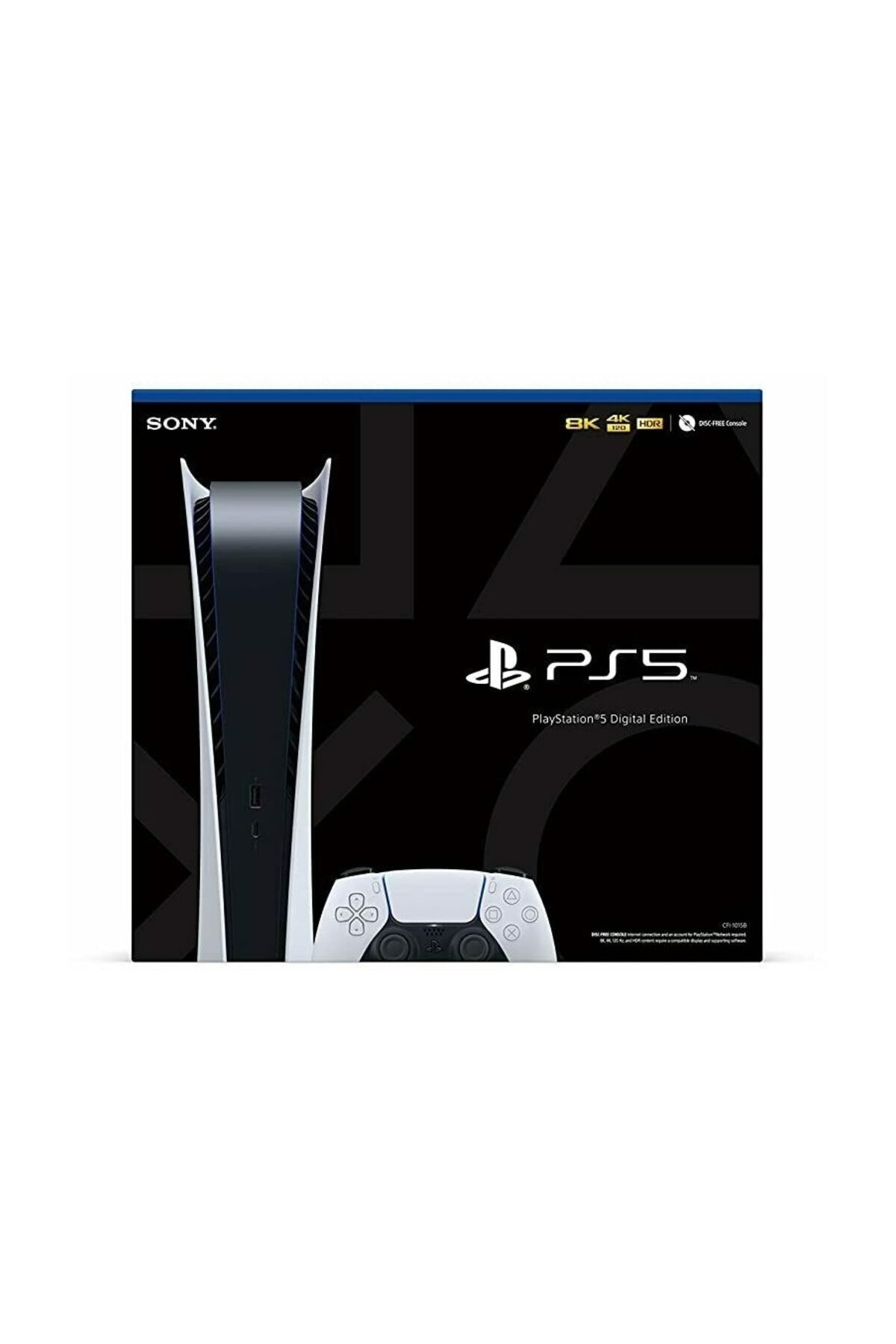 Playstation 5 825 GB Dijital Sürüm - Türkçe Menü + 2. PS5 DualSense