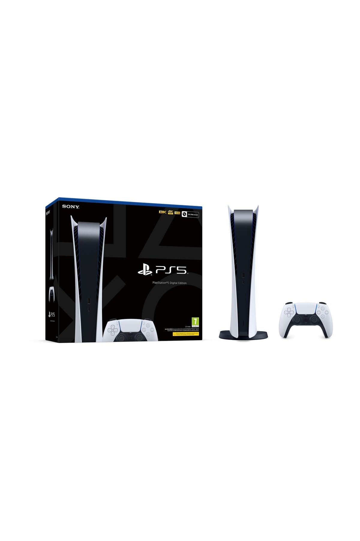 Playstation 5 825 GB Dijital Sürüm - Türkçe Menü - PS5