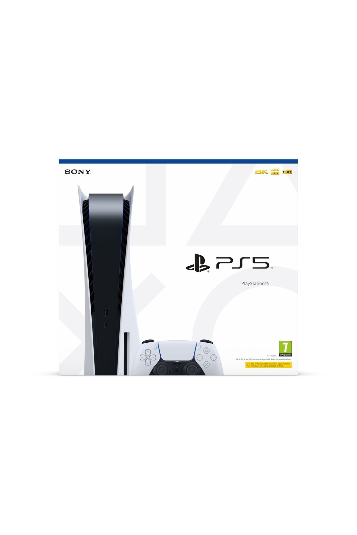 Playstation 5 825 GB - Türkçe Menü + 2. PS5 DualSense (Eurasia Garantili)